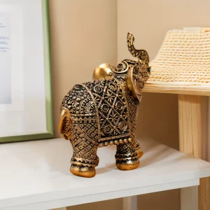 Elefant i harts från Prosperity – Feng Shui-dekoration för hem, kontor och entré