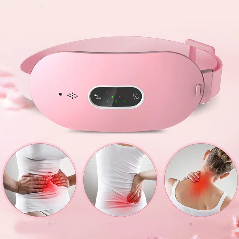 Menstrual Relief Massager – Värme- och vibrationsterapi - Bild 2