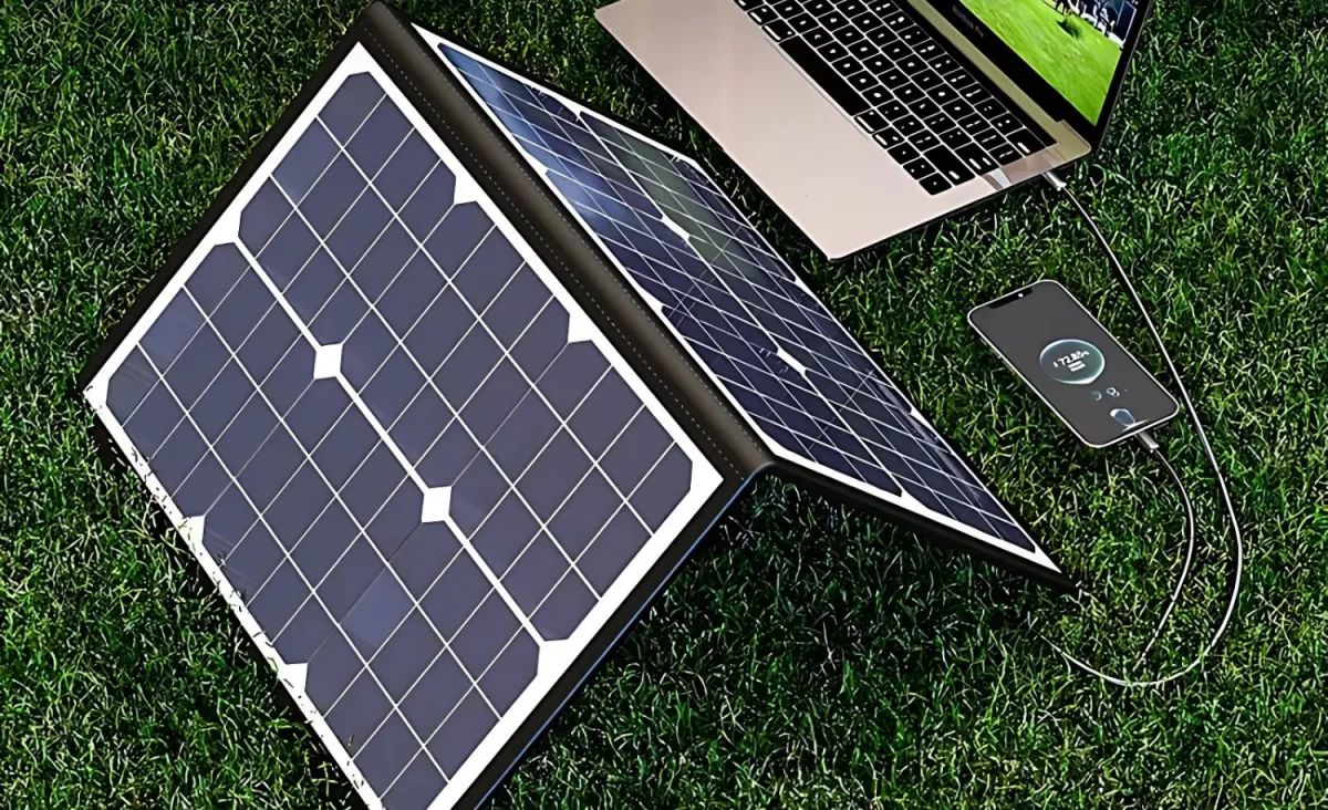 Ultrakraftigt 1000W hopfällbart solpanelsystem – Smart MPPT-snabbladdning, USB-C-klar för off-grid-liv - Bild 3
