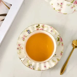 Luxury Bone China Coffee Cup – Utsökt porslinshantverk