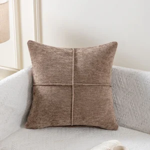 Kuddfodral med broderi i hantverksstil – Elegant soffa