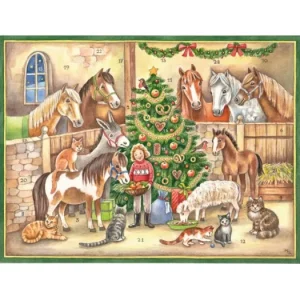 Adventskalender Stall