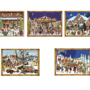 Adventskalender, Tomte med släde