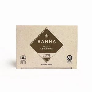 Tvål, Aleppo, 20%, Cosmos Organic, Eanna