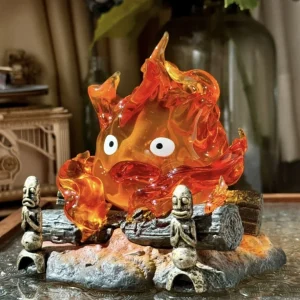 Calcifer Flame Effect Lamp – Magisk belysning för en mysig atmosfär