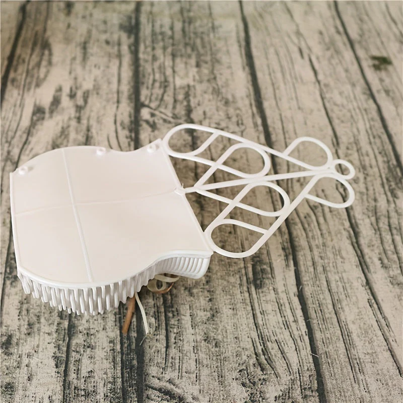 Set med två väggmonterade hängande krukor – Moderna dekorativa plastkrukor - Bild 8