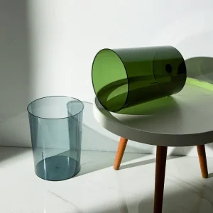 ClearVista - Premium transparent papperskorg